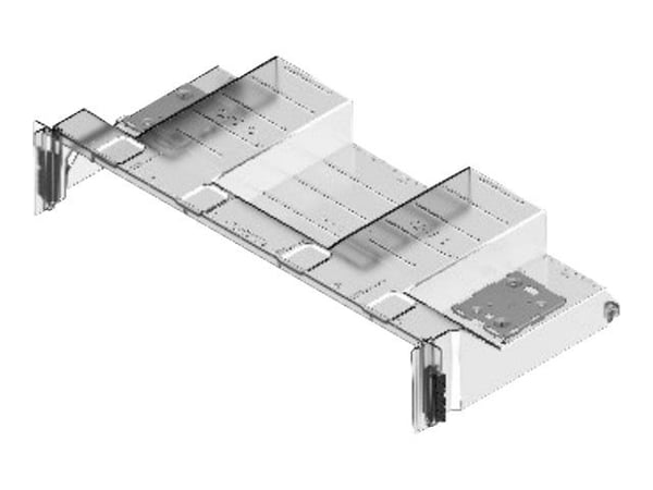 Intel - Luftkanal - 2U - för Server System M50CYP2UR208, M50CYP2UR312
