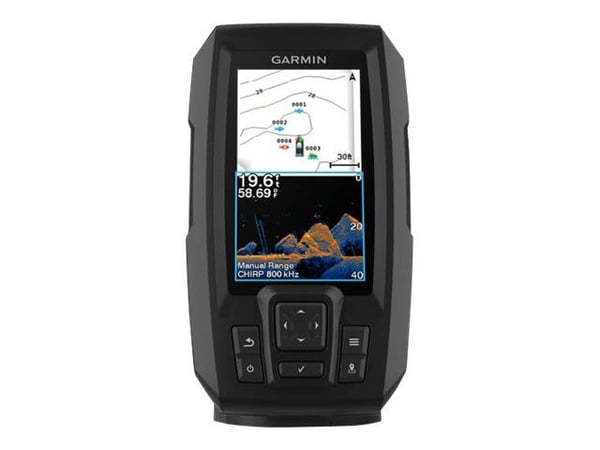 Garmin STRIKER Vivid 4cv - Fisksøker - inkludert transducer: GT20-TM - dobbeltstråle