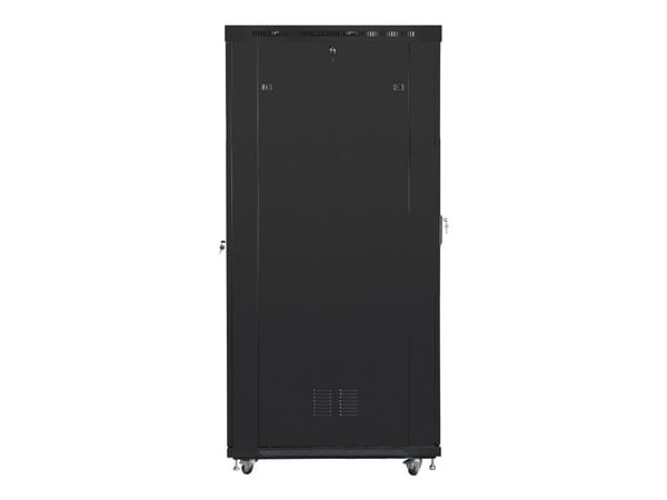 Lanberg - Rack skap - med display, 4 kjølevifter - svart, RAL 9004 - 42U - 19"