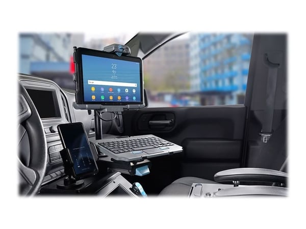Gamber-Johnson 7160-1418-00, Samsung, Galaxy Tab Active Pro, Musta