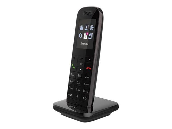 Deutsche Telekom Speedphone 52 - Trådløst ekstra håndsett - med Bluetooth-grensesnitt - DECT\CAT-iq - svart Deutsche Telekom Speedphone 52 - Trådløst ekstra håndsett - med Bluetooth-grensesnitt - DECT\CAT-iq - svart