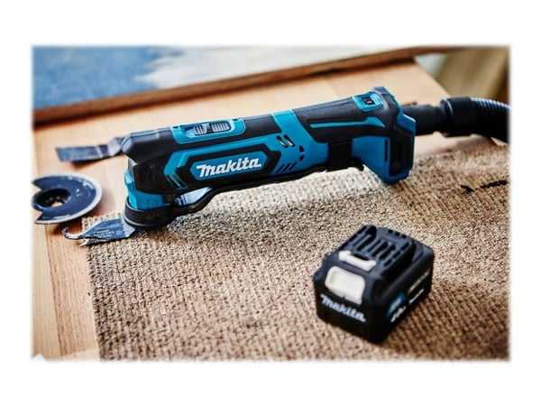Makita TM30D - Multiverktøy med tilbehør - trådløs - 93 x 93 x 93 mm - 2 batterier - 12 V