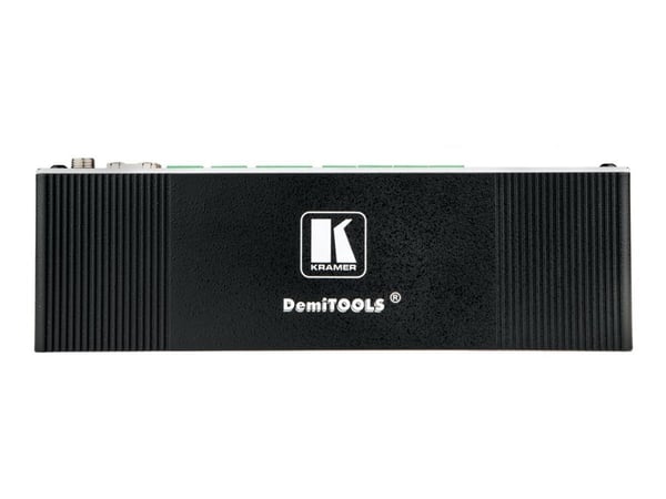 Kramer Electronics DSP-62-AEC, AV-matriisikytkin, 3840 x 2160 pikseliä, 18 Gbit/s, Musta, Alumiini, CE, FCC