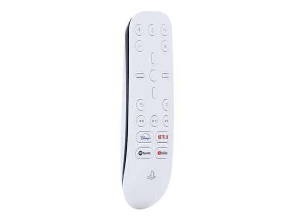 Sony Playstation® Media Remote - Fjernstyrning - infraröd - vit - för Sony Playstation® 5