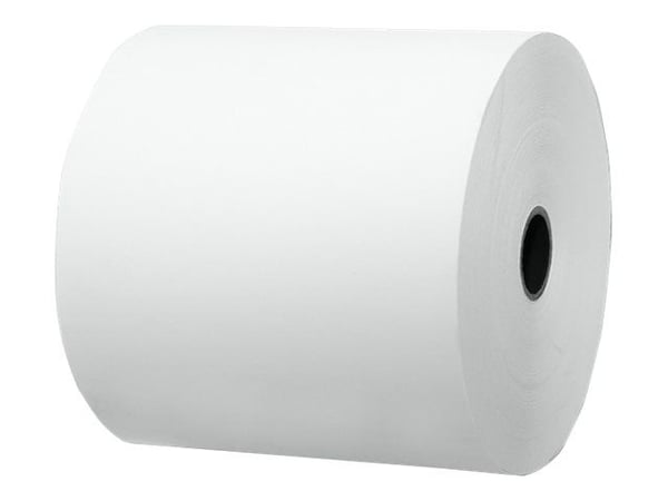 Qoltec - Papir - hvit - Rull (8 cm x 70 m) 10 rull(er) termomottakspapir