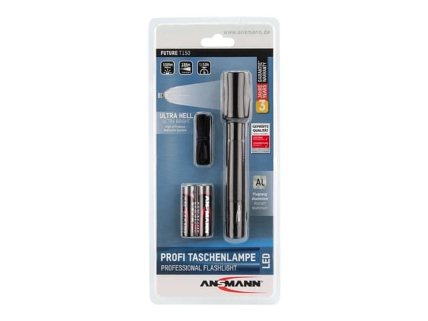 ANSMANN Future T150 - Lommelykt - LED - svart