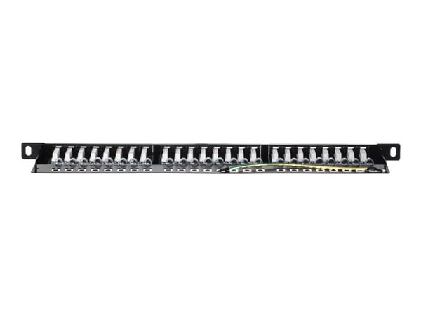 Netrack - Koblingspanel - CAT 5e - UTP - RJ-45 X 24 - 0.5U - 10"/19"