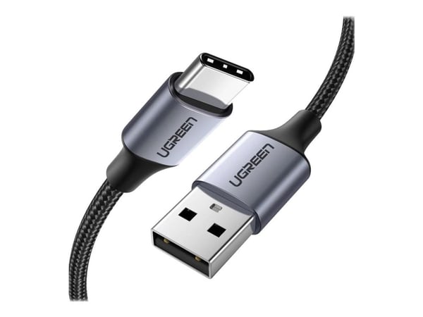 Ugreen - USB-kaapeli - USB (han) til USB-C (han) - USB 2.0 - 5 V - 3 A - 2 m - lajiteltu
