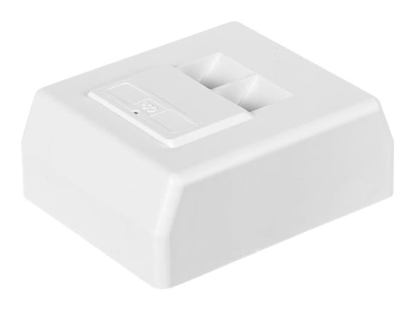 Netrack Complete - pistorasia - RJ 45 - 2 verkkopistorasiaa