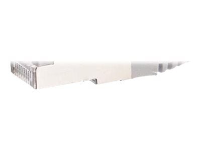 Netrack - Patchkabel - RJ-45 (han) til RJ-45 (han) - 1 m - S/FTP - CAT 5e - formet, knastfri - grå