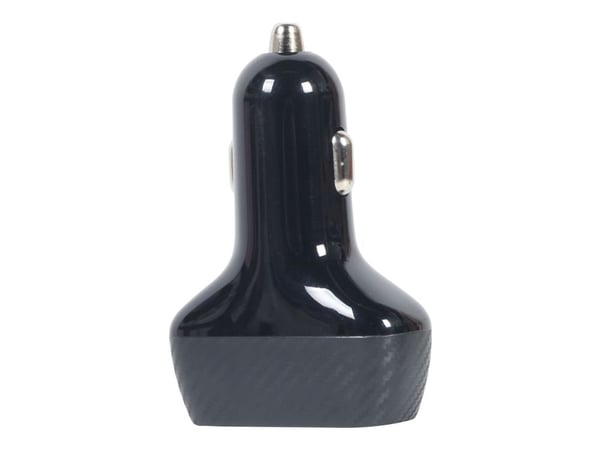 Gembird - Bilstrømadapter - 36 watt - 3 A - QC 3.0 - 2 utgangskontakter (2 x USB) - svart