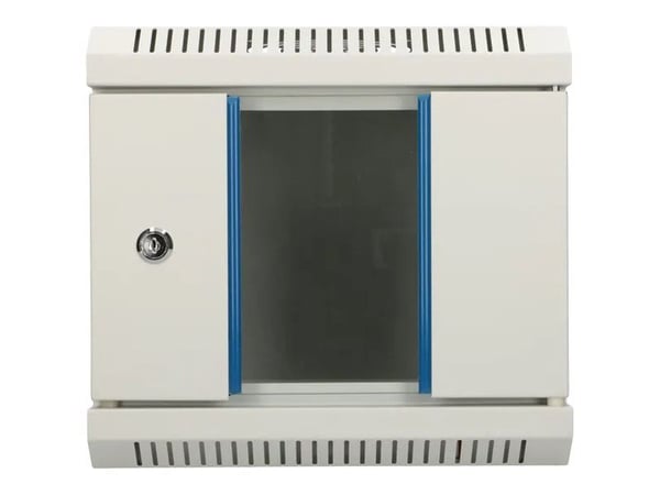 Extralink - Rack skåp - väggmontering - grå - 4U - 10"