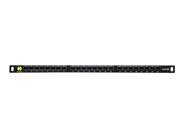 Netrack - Koblingspanel - CAT 5e - UTP - RJ-45 X 24 - 0.5U - 10"/19"