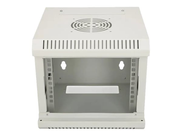 Extralink - Rack skåp - väggmontering - grå - 4U - 10"