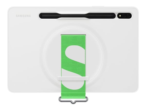 Samsung EF-GX700 - Baksidedeksel for nettbrett - hvit - for Galaxy Tab S7, Tab S8