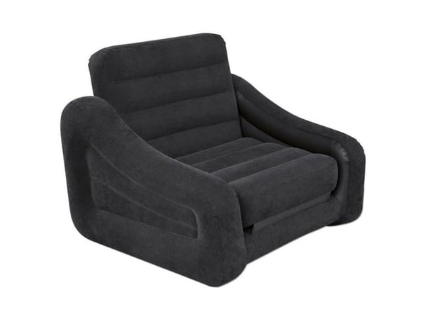 Intex Pull-Out Chair, Enkel-stol, Grå, PVC, 2240 mm, 1170 mm, 660 mm