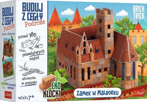 Trefl byggesett med klosser - Slottet i Malbork (EKO)