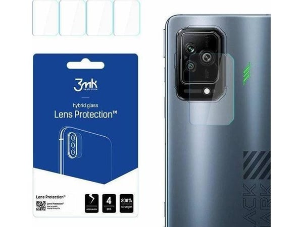 3MK Lens Protect til Xiaomi Black Shark 5 (4 stk) beskyttelse for kameralinsen