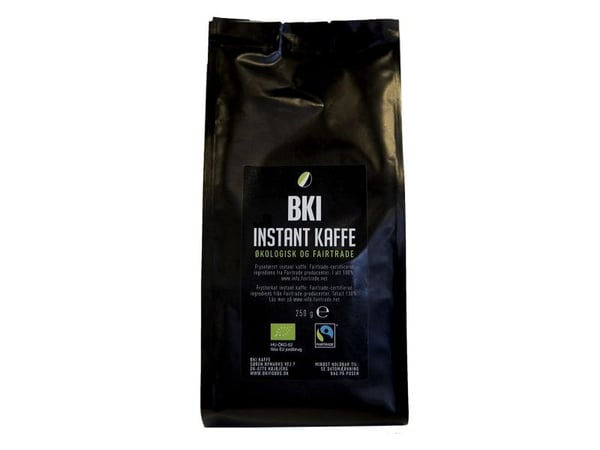 Kaffe instant, BKI Excellent pose med 250gr økologisk - (10 stk.)