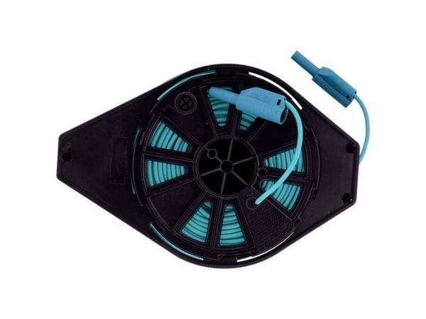 Metrel A 1525 Turvatestausjohto [Banaanipistoke 4 mm - Banaanipistoke 4 mm] 50 m Sininen 1 kpl 1 kpl