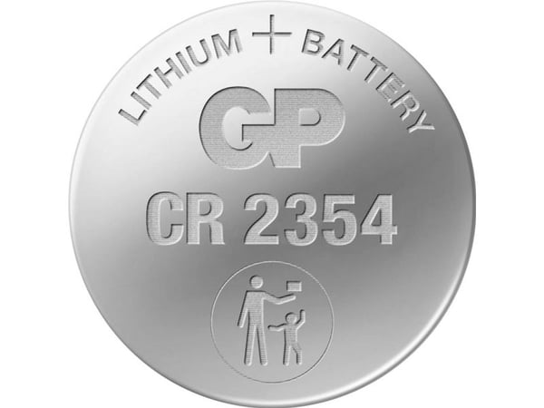 GP Batterier Lithium CR2354, Engångsbatteri, CR2354, litium-mangandioxid (LiMnO2), 3 V, 1 st, 560 mAh