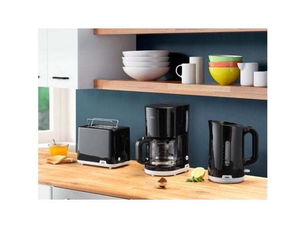 Braun HT1010BK, 2 viipale(i)ta, Musta, Muovi, Rotaatio, 900 W, 132 x 35 x 119 mm