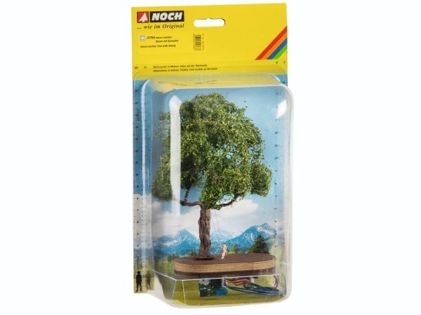 NOCH micro-motion Tree with Swing, HO (1:87), 1 stykker