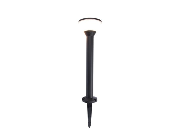 LUTEC KARLO, Utendørs bakkebelysning, Sort, Aluminium, IP44, Hage, Gressplen, III