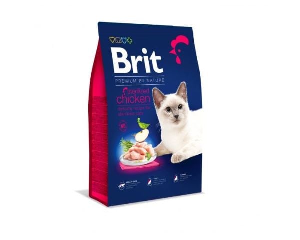 Brit Premium kattemat BRIT PREM CAT STERILIZED