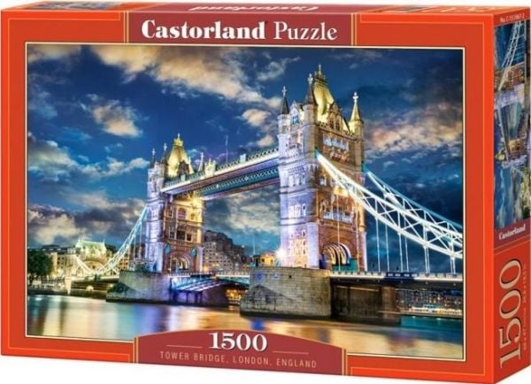 Castorland Tower Bridge, London, England, 1500 stykker, Landskap, 9 år