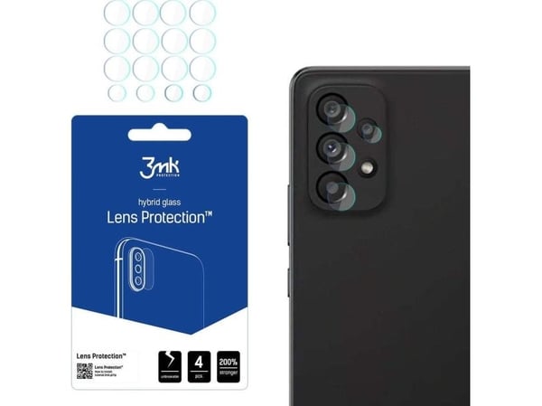 3MK 3MK Lens Protect Sam A53 5G A536 Kameralinsebeskyttelse 4stk