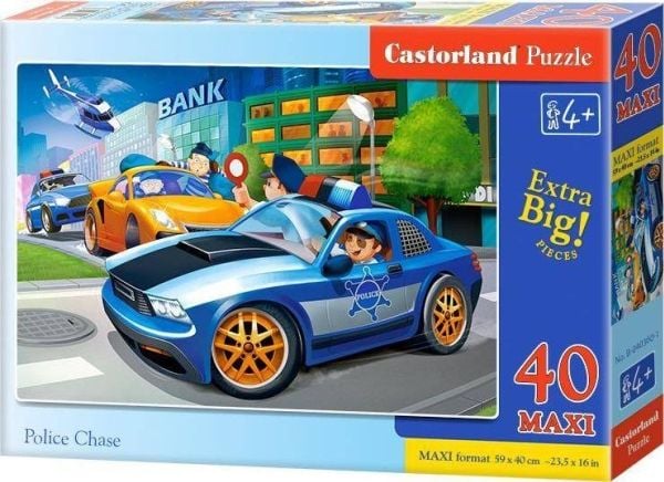 Puslespill 40 maxi politijakt b-040360-1