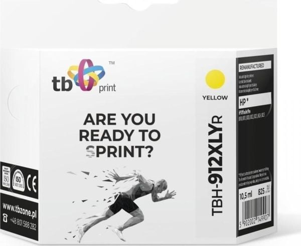 Tusz do HP OfficeJet Pro 8025 TBH-912XLYR YE ref.