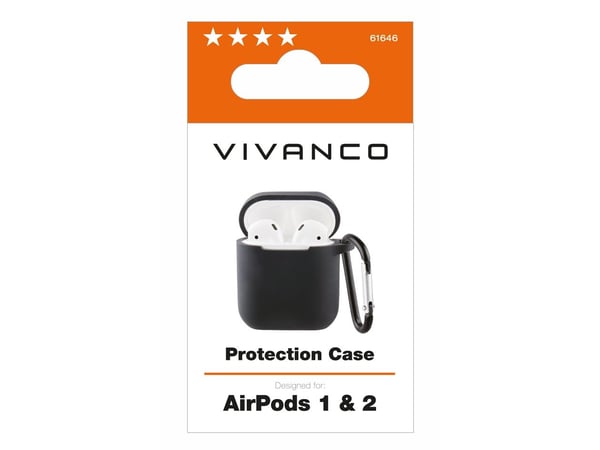 Vivanco Protection Case, Ask, Silikon, Svart