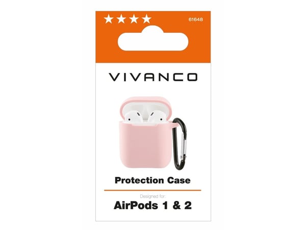 Vivanco Protection Case, Ask, Silikon, Rosa