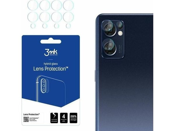 3MK 3MK Lens Protect Oppo Find X5 Lite kameran linssin suojaus 4kpl