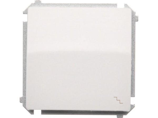 Kontakt-Simon BMW6A.01/11, Muovi, Valkoinen, IP20, IP44, 250 V, 16 A, 75 mm