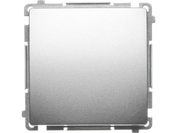 Kontakt-Simon BMD1.01/29, Painikekytkin, Muovi, Satiini teräs, IP20, IP44, 250 V, 10 A