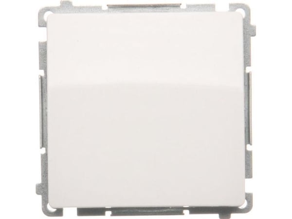Kontakt-Simon BMPR1.01/11, Painikekytkin, Muovi, Valkoinen, IP20, IP44, 250 V, 10 A