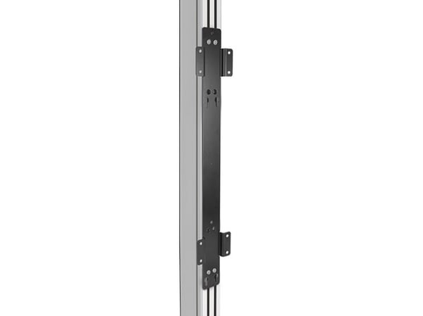 B-TECH System X BT8390-WFK3 - Monteringskomponent (dobbel skinnemonteringsbøyle) - svart - veggmonterbar, søyle