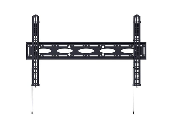 B-Tech BT9910/B, 2,54 m (100"), 200 x 1000 mm, 1000 x 600 mm, 0 - 15°, Terästä, Musta