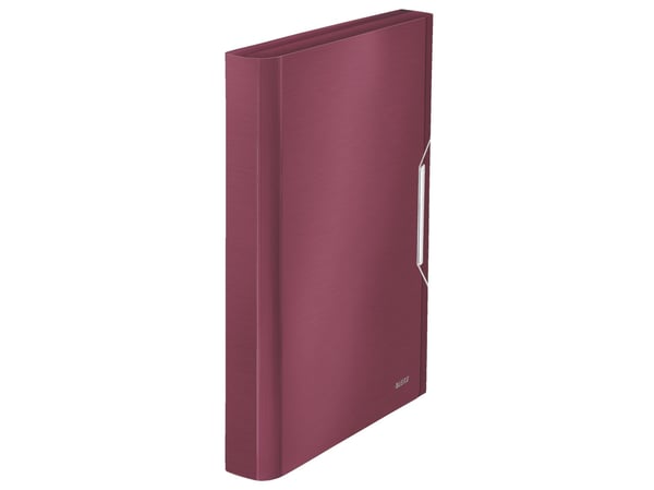 Leitz Kokouskansio Style PP, A4, Polypropeeni (PP), Punainen, 250 arkkia, 80 g/m², 6 taskua