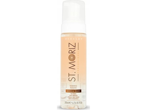 ST.MORIZ Professional Tanning Mousse klar selvbruning Medium Dark 200 ml