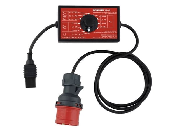 Benning 044168 TA 6 måleadapter CEE-måleadapter TA 6 1 stk. (044168)