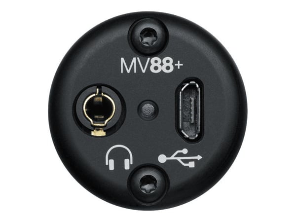 Shure Motiv MV88+ - Video Kit mikrofon - USB, Apple Lightning - svart
