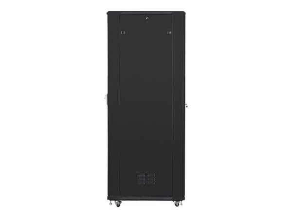 Lanberg - Rack skap - med 4 kjølevifter - 230 V - svart, RAL 9004 - 47U - 19"