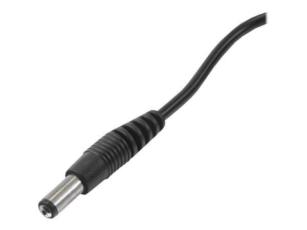 Akyga AK-DC-01 - USB/strøm-kabel - USB (hann) til 5,5 x 2,1 mm DC-jakk (hann) - 80 cm - svart