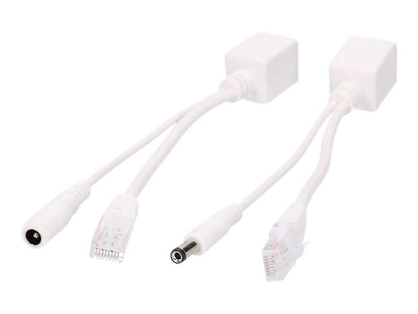 Extralink - Kraftinjektor + PoE-splitter - DC 48 V