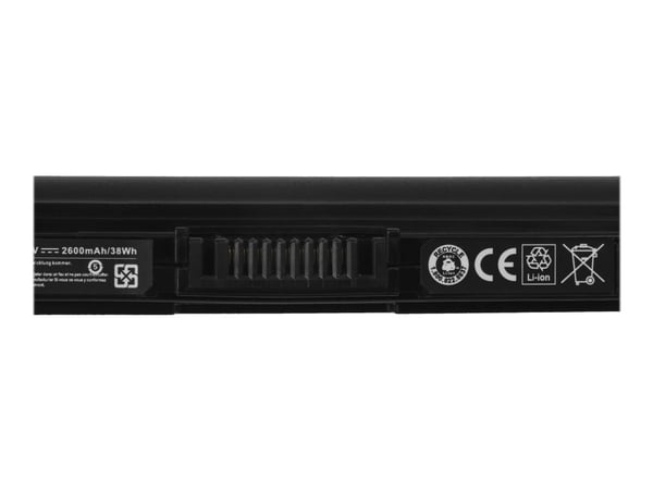 Green Cell PRO - Batteri til bærbar PC (tilsvarer: Toshiba PA5212U-1BRS) - litiumion - 4-cellers - 2600 mAh - svart - for Dynabook Toshiba Satellit...
