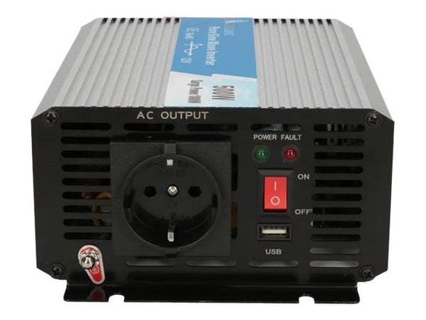 Extralink OPIP-500W - DC til AC-omformer - DC 12 V - 500 Watt